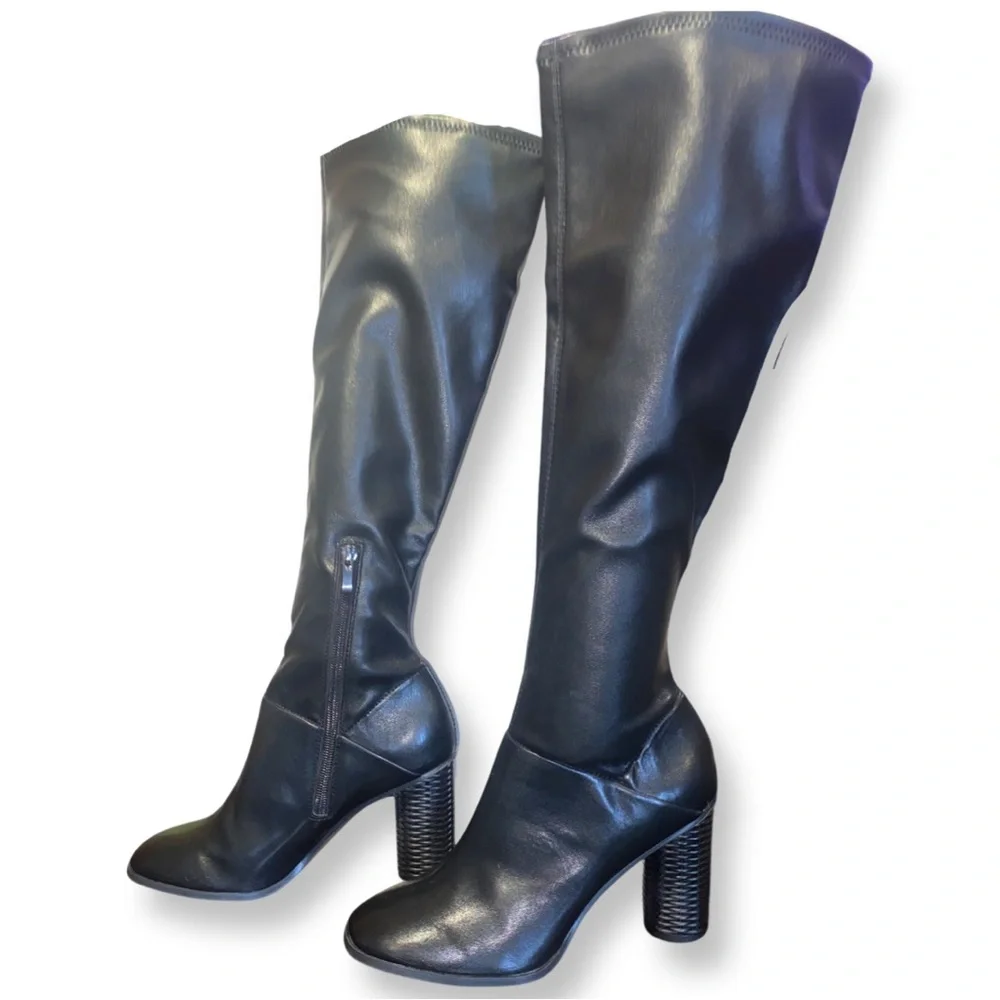 Franco Sarto Cindy-Tall Wide Calf High Shaft Boots - Picture 11 of 14